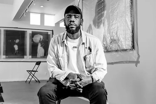 Photograph of artist Roscoe B. Thicke, III.